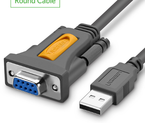 USB 2.0 A To DB9 RS-232 Female Adapter Cable