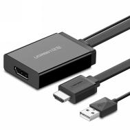 HDMI+USB Port To DP Converter