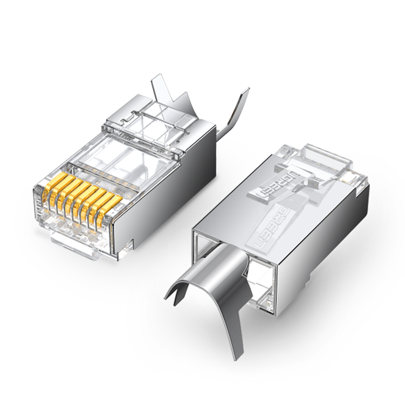 10Gbps FTP RJ45 Modular Plugs 2-Piece Design