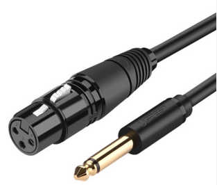 6.35 Male To XLR Female Cable