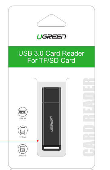 قارئ بطاقات USB 3.0 لـ TF/SD